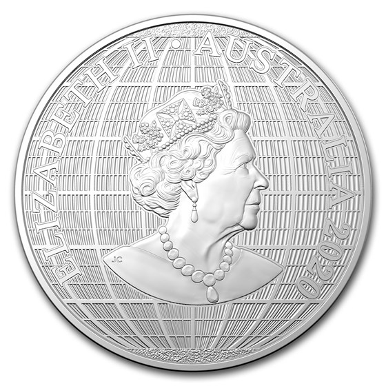 2020 Australia 1 oz Silver Beneath the Southern Sky BU 2020 Australia 1 oz Silver Beneath the Southern Sky BU