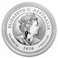 2020 Australia 1 oz Silver Bull and Bear Coin BU
