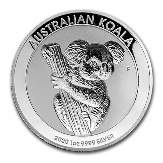 2020 Australia 1 oz Silver Incused Koala Proof (High Relief)