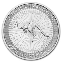 2020 Australia 1 oz Silver Kangaroo BU