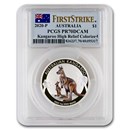 2020 Australia 1 oz Silver Kangaroo Colorized PR-70 PCGS FS 2020 Australia 1 oz Silver Kangaroo Colorized PR-70 PCGS FS