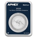 2020 Australia 1 oz Silver Kangaroo (MintDirect® Single) 2020 Australia 1 oz Silver Kangaroo (MintDirect® Single)