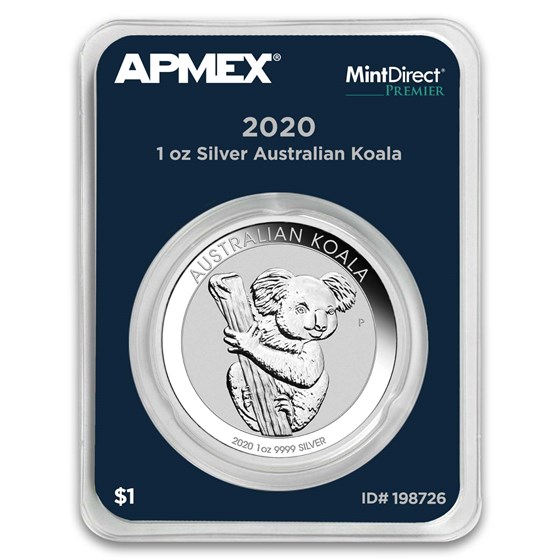 Buy 2020 Australia 1 oz Silver Koala (MintDirect® Premier ...