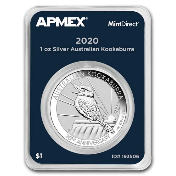2020 Australia 1 oz Silver Kookaburra (MintDirect® Single) 2020 Australia 1 oz Silver Kookaburra (MintDirect® Single)