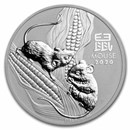 2020 Australia 1 oz Silver Lunar Mouse BU (Series III)