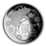 2020 Australia 1 oz Silver Lunar Year of the Rat Domed Proof