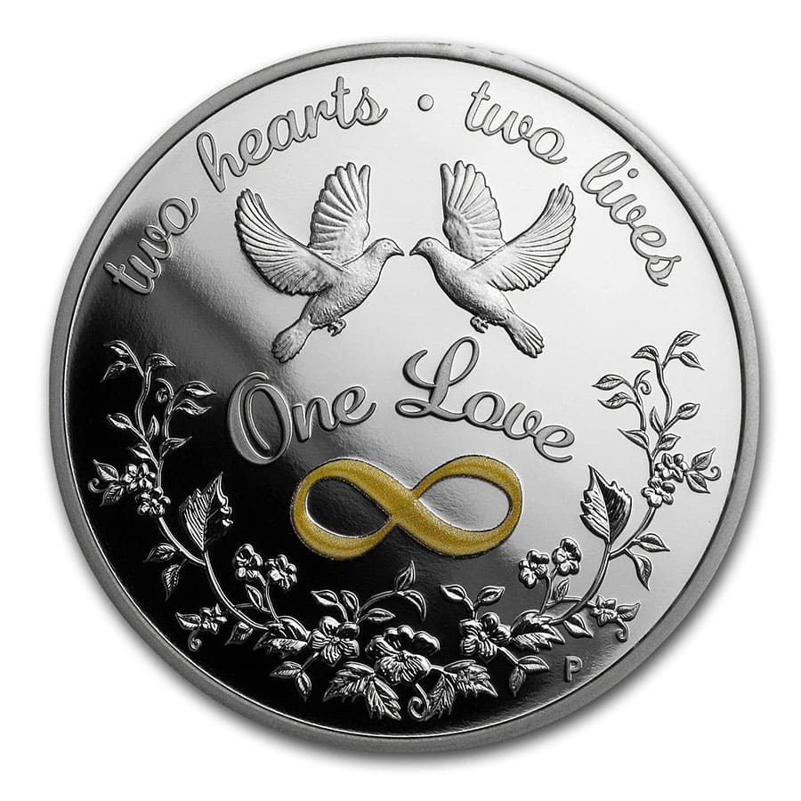 2020 Australia 1 oz Silver One Love Proof
