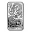 2020 Australia 1 oz Silver Rectangular Dragon Proof
