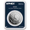 2020 Australia 1 oz Silver Swan (MintDirect® Single) 2020 Australia 1 oz Silver Swan (MintDirect® Single)