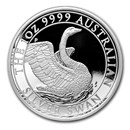 2020 Australia 1 oz Silver Swan Proof (w/Box & COA)