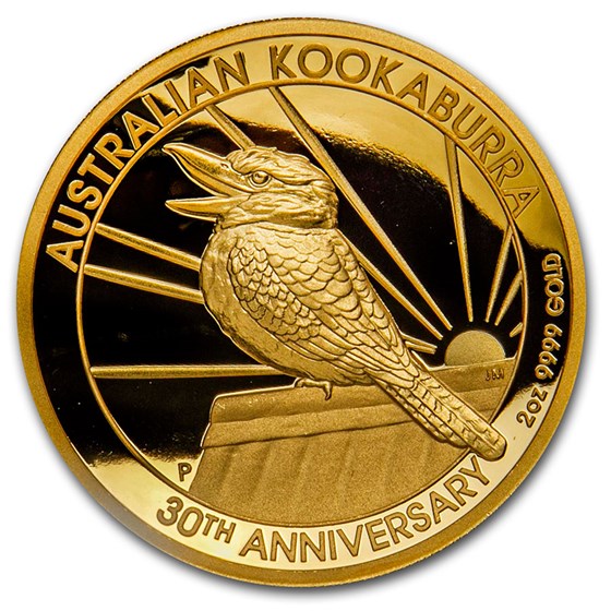 2020 Australia 2 oz Gold Kookaburra Proof (High Relief) 2020 Australia 2 oz Gold Kookaburra Proof (High Relief)