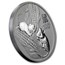 2020 Australia 2 oz Silver Lunar Mouse BU (Series III)
