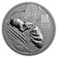 2020 Australia 2 oz Silver Lunar Mouse BU (Series III)