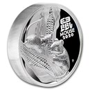 2020 Australia 5 oz Silver Lunar Mouse Proof (HR, w/Box & COA)
