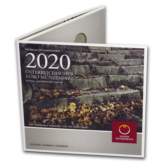 2020 Austria Euro Proof Coin Set 2020 Austria Euro Proof Coin Set