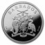 2020 Barbados 1/4 oz Platinum Flamingo BU (w/Box & COA)