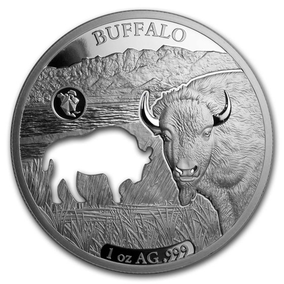 2020 Barbados 1 oz Silver Shapes of America (Buffalo) 2020 Barbados 1 oz Silver Shapes of America (Buffalo)
