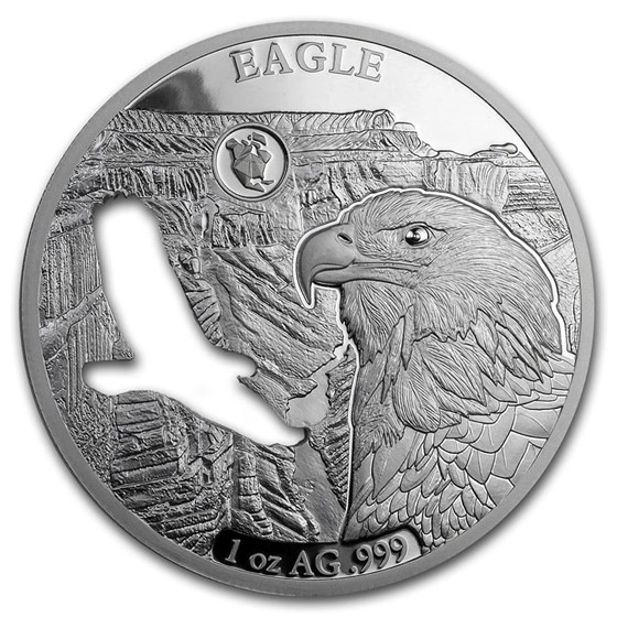 2020 Barbados 1 oz Silver Shapes of America (Eagle) 2020 Barbados 1 oz Silver Shapes of America (Eagle)