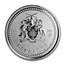 2020 Barbados 1 oz Silver Trident BU