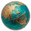 2020 Barbados 3 oz Silver Blue Marble: Planet Earth