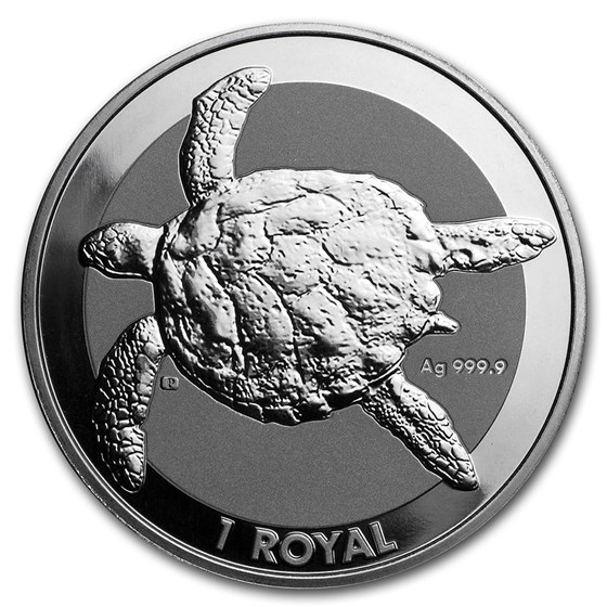 2020 British Indian Ocean Territory 1 oz Silver Sea Turtle BU 2020 British Indian Ocean Territory 1 oz Silver Sea Turtle BU