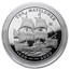 2020 BVI 1 oz Silver Mayflower 400th Anniversary PU