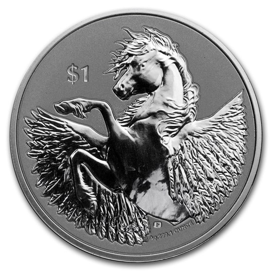 2020 BVI 1 oz Silver Pegasus Reverse Cameo BU 2020 BVI 1 oz Silver Pegasus Reverse Cameo BU