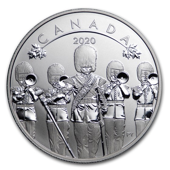 2020 Canada 1/2 oz Silver $10 O'Canada! Changing of the Guard 2020 Canada 1/2 oz Silver $10 O'Canada! Changing of the Guard