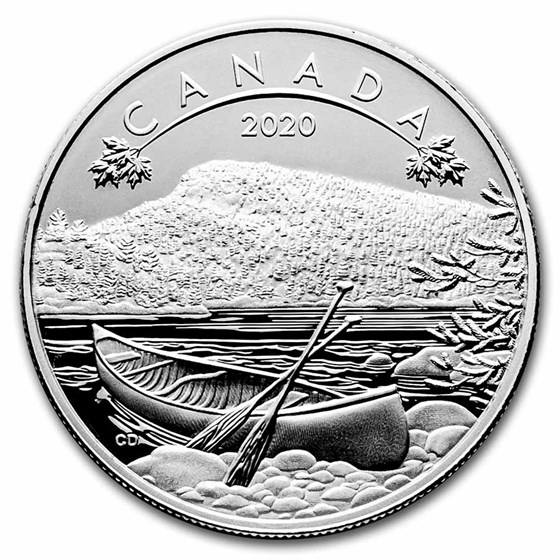 2020 Canada 1/2 oz Silver $10 O'Canada! The Great Outdoors 2020 Canada 1/2 oz Silver $10 O'Canada! The Great Outdoors