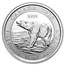 2020 Canada 1/2 oz Silver Polar Bear BU