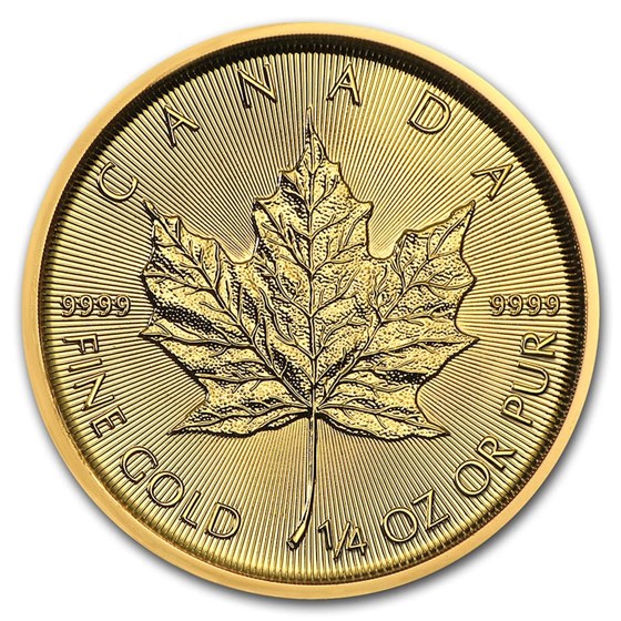 2020 Canada 1/4 oz Gold Maple Leaf BU 2020 Canada 1/4 oz Gold Maple Leaf BU