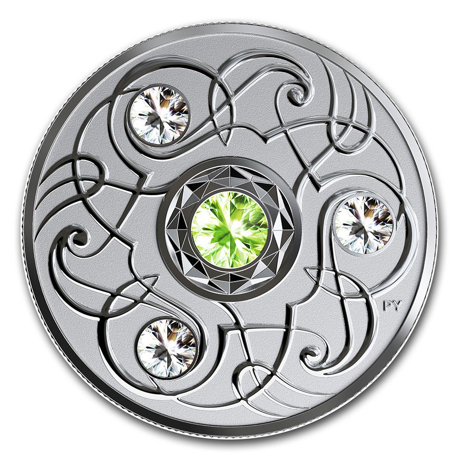2020 Canada 1/4 oz Silver $5 Birthstones: August