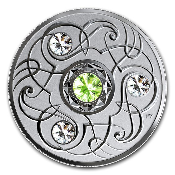 2020 Canada 1/4 oz Silver $5 Birthstones: August 2020 Canada 1/4 oz Silver $5 Birthstones: August