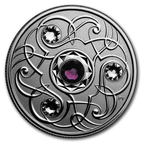 2020 Canada 1/4 oz Silver $5 Birthstones: February 2020 Canada 1/4 oz Silver $5 Birthstones: February
