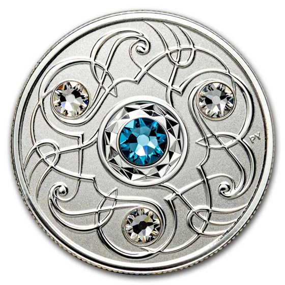 2020 Canada 1/4 oz Silver $5 Birthstones: March 2020 Canada 1/4 oz Silver $5 Birthstones: March