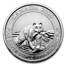 2020 Canada 1.5 oz Silver $8 Kermode Spirit Bear BU