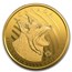 2020 Canada 1 oz Gold Bobcat .99999 BU (Assay Card)