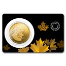 2020 Canada 1 oz Gold Bobcat .99999 BU (Assay Card)