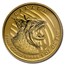2020 Canada 1 oz Gold Bobcat .99999 BU (Dmgd/No Assay)