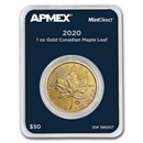 2020 Canada 1 oz Gold Maple Leaf (MintDirect® Single) 2020 Canada 1 oz Gold Maple Leaf (MintDirect® Single)