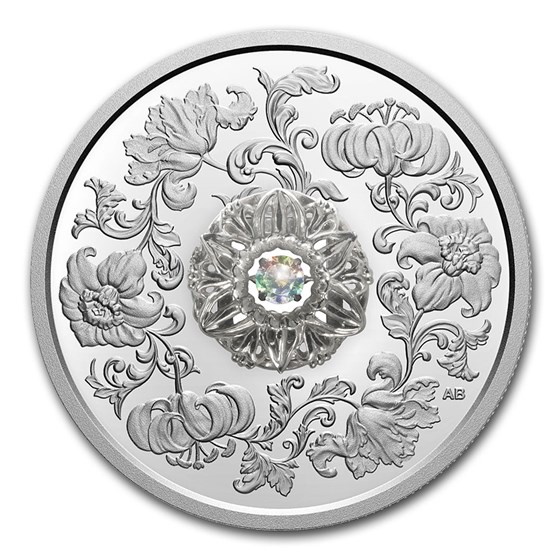 2020 Canada 1 oz Silver $20 Sparkle of the Heart Dancing Diamond 2020 Canada 1 oz Silver $20 Sparkle of the Heart Dancing Diamond