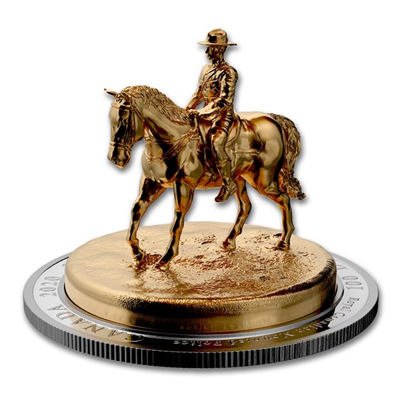 2020 Canada 10 oz Silver Sculpture Coin The RCMP Musical Ride 2020 Canada 10 oz Silver Sculpture Coin The RCMP Musical Ride