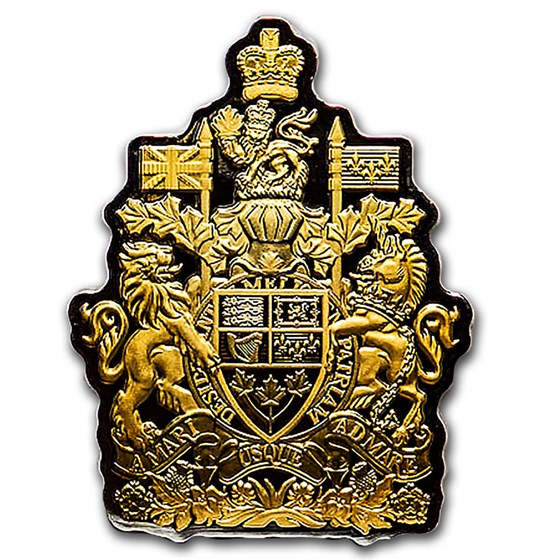 2020 Canada 3 oz Silver $50 Real Shapes: Coat of Arms 2020 Canada 3 oz Silver $50 Real Shapes: Coat of Arms
