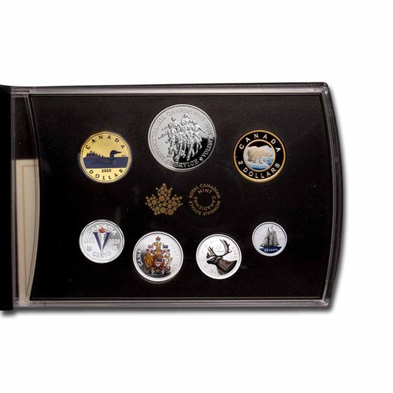2020 Canada Classic Canadian Coins & Medallion Set 2020 Canada Classic Canadian Coins & Medallion Set
