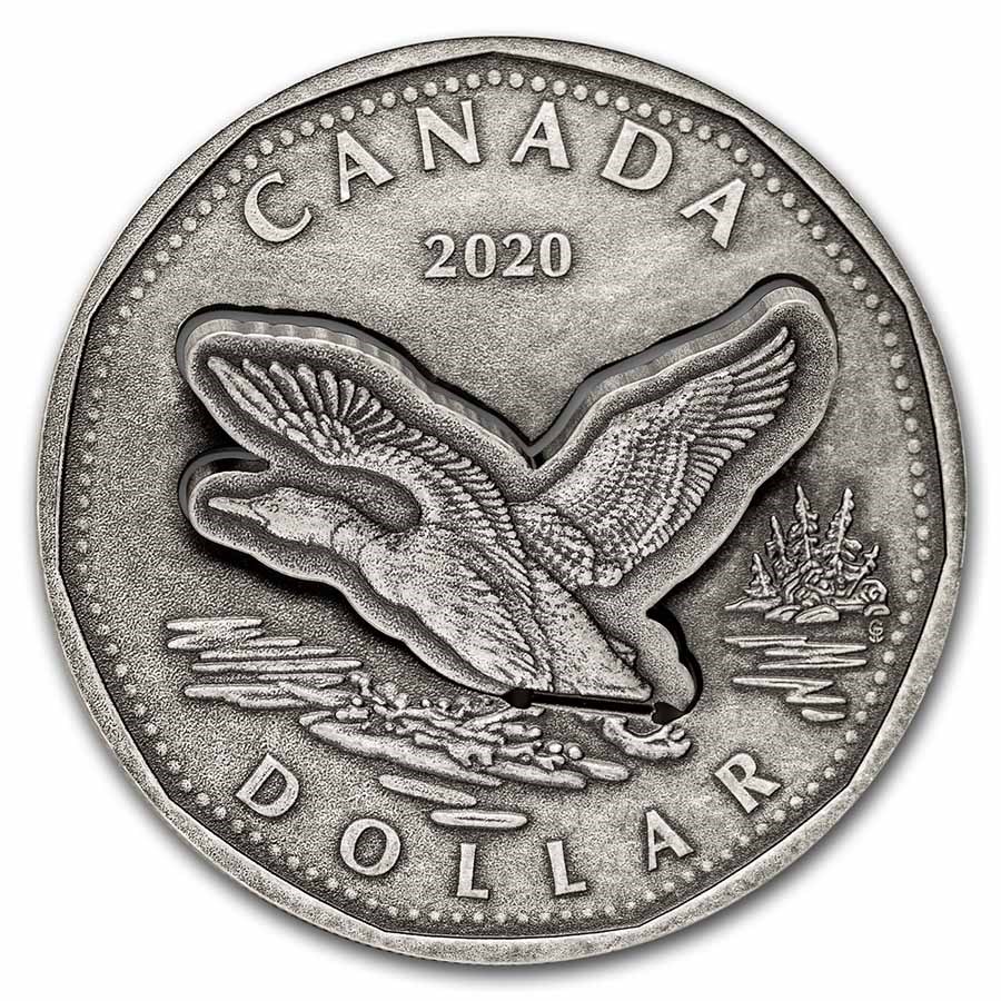2020 Canada Silver $1.00 Flying Loon (R&D Lab)