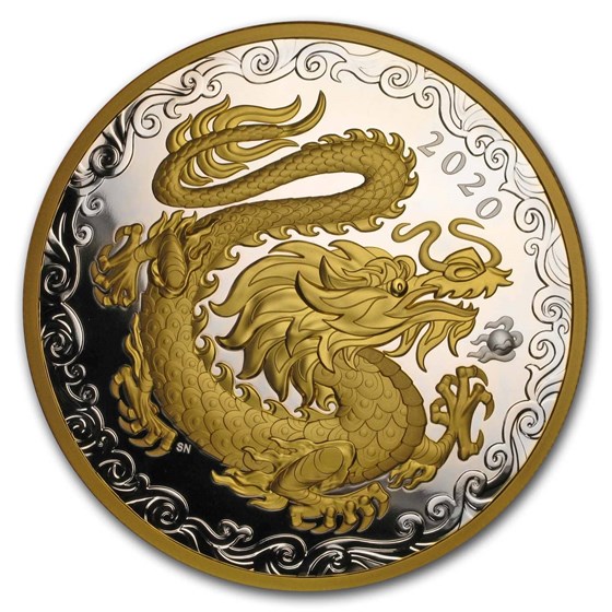 2020 Canada Silver $125 Lucky Dragon 2020 Canada Silver $125 Lucky Dragon