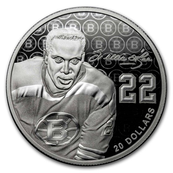 2020 Canada Silver $20 Black History Month: Willie O'Ree 2020 Canada Silver $20 Black History Month: Willie O'Ree