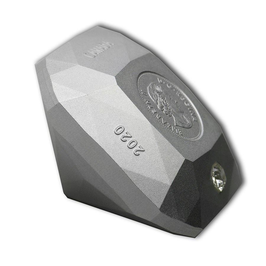 2020 Canada Silver $50 Diamond-Shaped Forevermark© Diamond