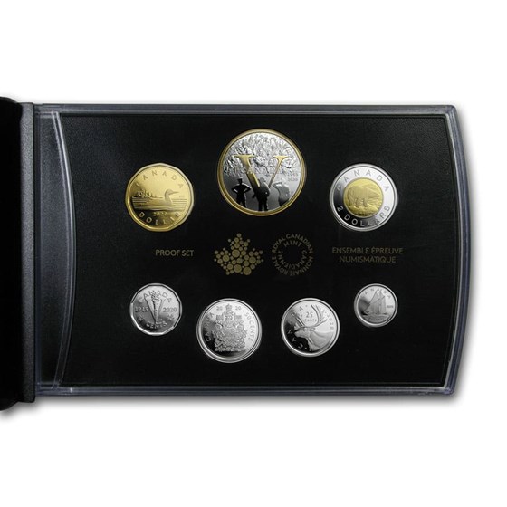 2020 Canada Silver Proof Set: 75th Anniv of V-E Day 2020 Canada Silver Proof Set: 75th Anniv of V-E Day