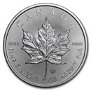2020 Canadian 1 oz Silver Maple Leaf Coin BU 2020 Canadian 1 oz Silver Maple Leaf Coin BU